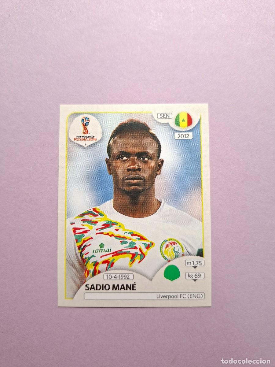 Cromos de f&uacute;tbol: 613 SADIO MANE SENEGAL VERSION TRASERA ROSA PINK BACK MUNDIAL 2018 18 WORLD CUP RUSSIA RUSIA