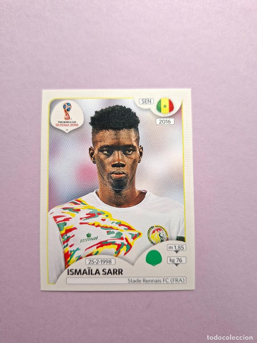 Cromos de f&uacute;tbol: 618 ISMAILA SARR SENEGAL VERSION TRASERA ROSA PINK BACK MUNDIAL 2018 18 WORLD CUP RUSSIA RUSIA