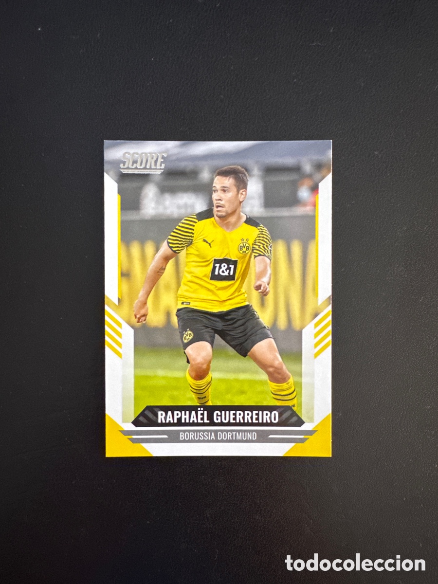 Figurine di Calcio: GUERREIRO BORUSSIA DORTMUND N&Uacute;MERO 126 PANINI SCORE 2021 2022