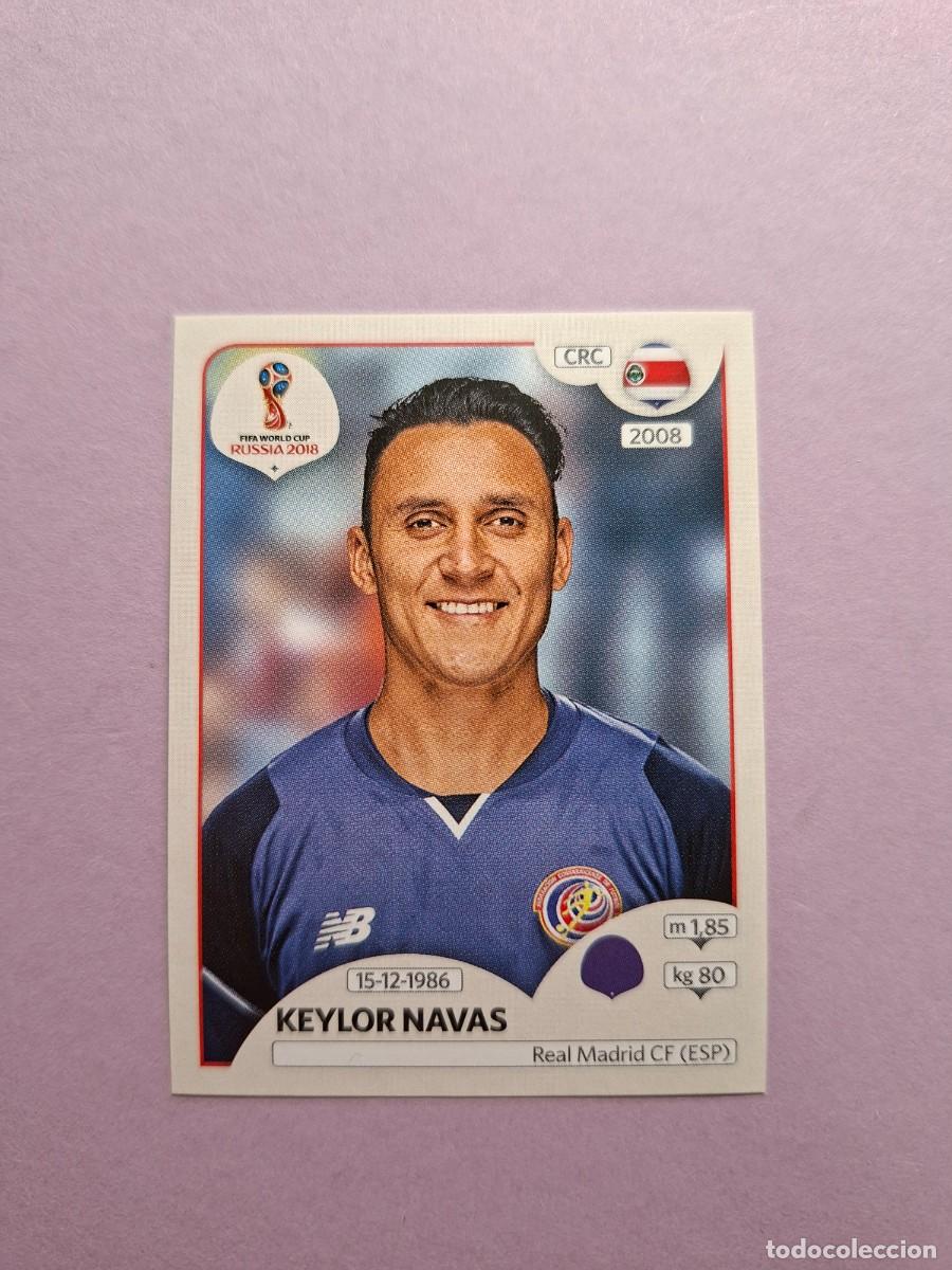 Cromos de f&uacute;tbol: 382 KEYLOR NAVAS COSTA RICA VERSION TRASERA ROSA PINK BACK MUNDIAL 2018 18 FIFA WORLD CUP
