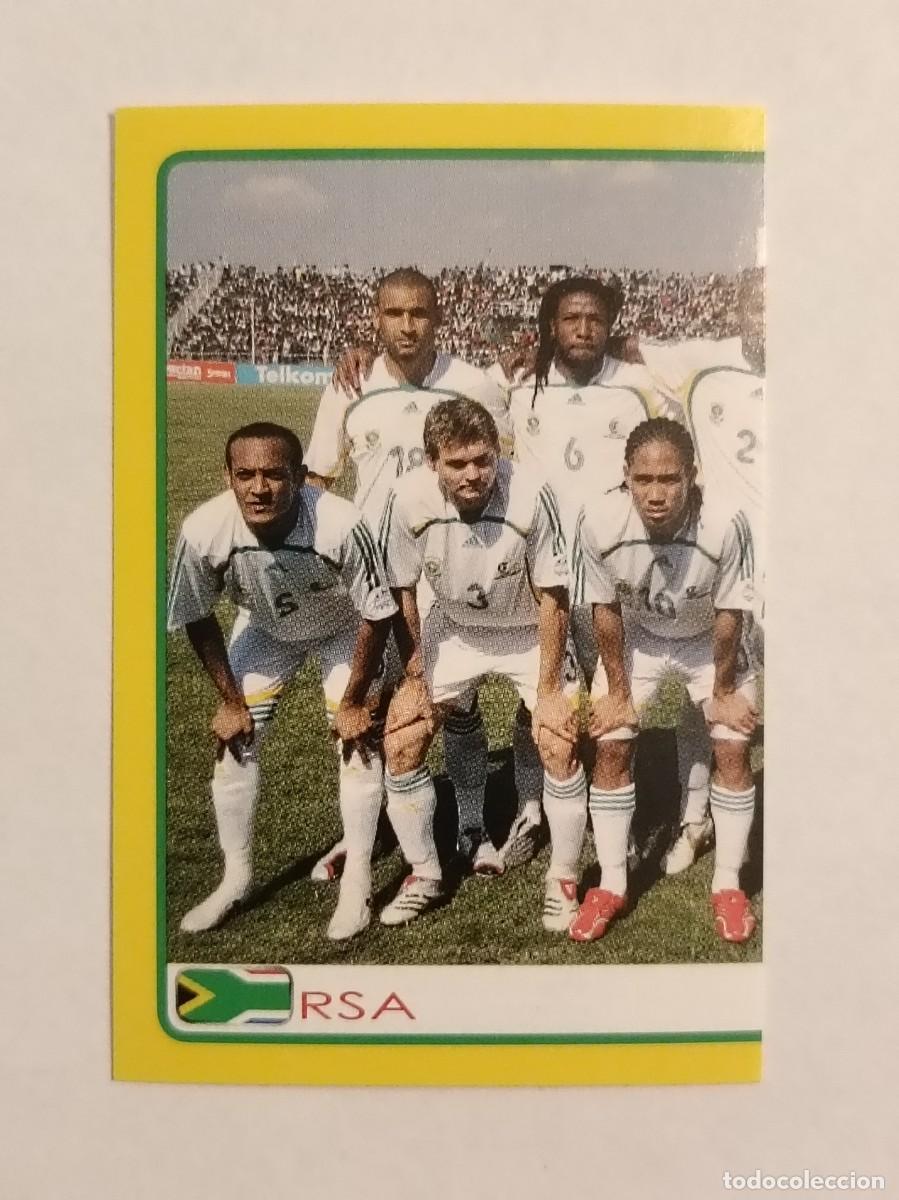 Cromos de f&uacute;tbol: #254 ALINEACION (SUDAFRICA) AFRICA CUP/COPA 2008 PANINI