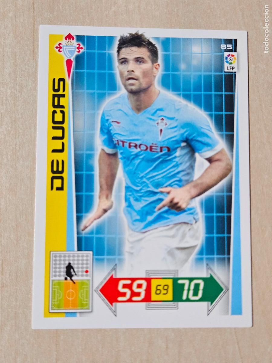 Fu&szlig;ball-Sticker: FICHA N&ordm; 85 DE LUCAS - ADRENALYN 12 13 - PANINI 2012 -13 - CROMO - REAL CELTA