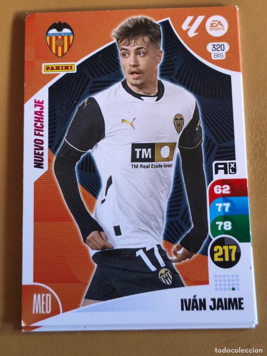 Cromos de f&uacute;tbol: ivan jaime, 2024 25 nuevo fichaje