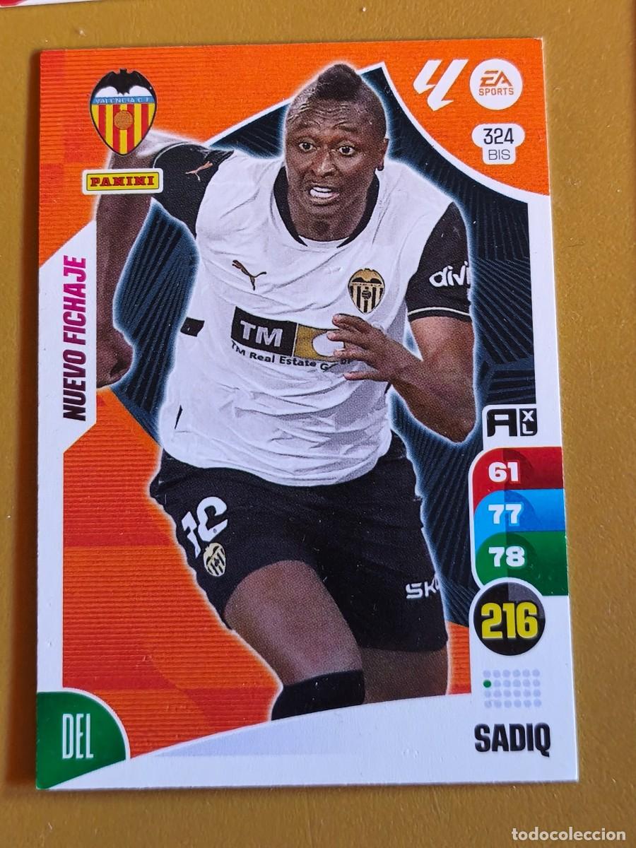 Cromos de f&uacute;tbol: sadiq, 2024 25 nuevo fichaje
