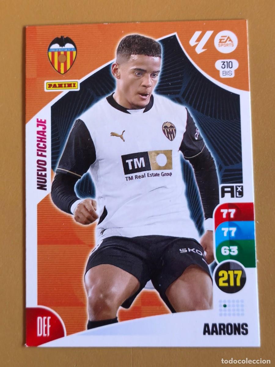 Cromos de f&uacute;tbol: aarons, 2024 25 nuevo fichaje