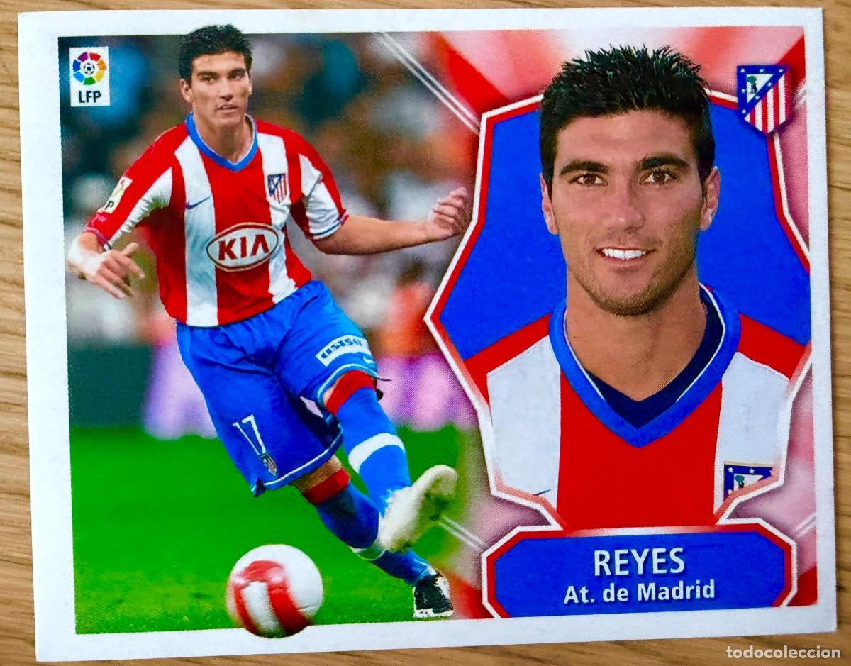 Cromos de f&uacute;tbol: REYES BAJA ATLETICO MADRID 08 09 2008 2009 LIGA EDICIONES ESTE SIN PEGAR STICKER CROMOS