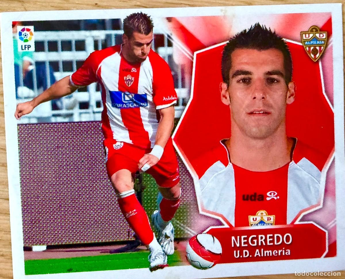 Cromos de f&uacute;tbol: NEGREDO ALMERIA 08 09 2008 2009 LIGA EDICIONES ESTE SIN PEGAR STICKER CROMOS
