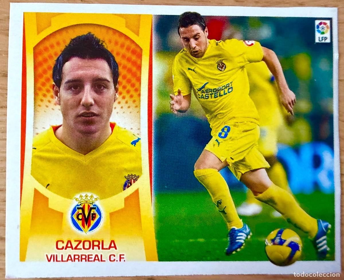 Cromos de f&uacute;tbol: 14 SANTI CAZORLA VILLARREAL 09 10 2009 2010 LIGA EDICIONES ESTE SIN PEGAR STICKER CROMOS