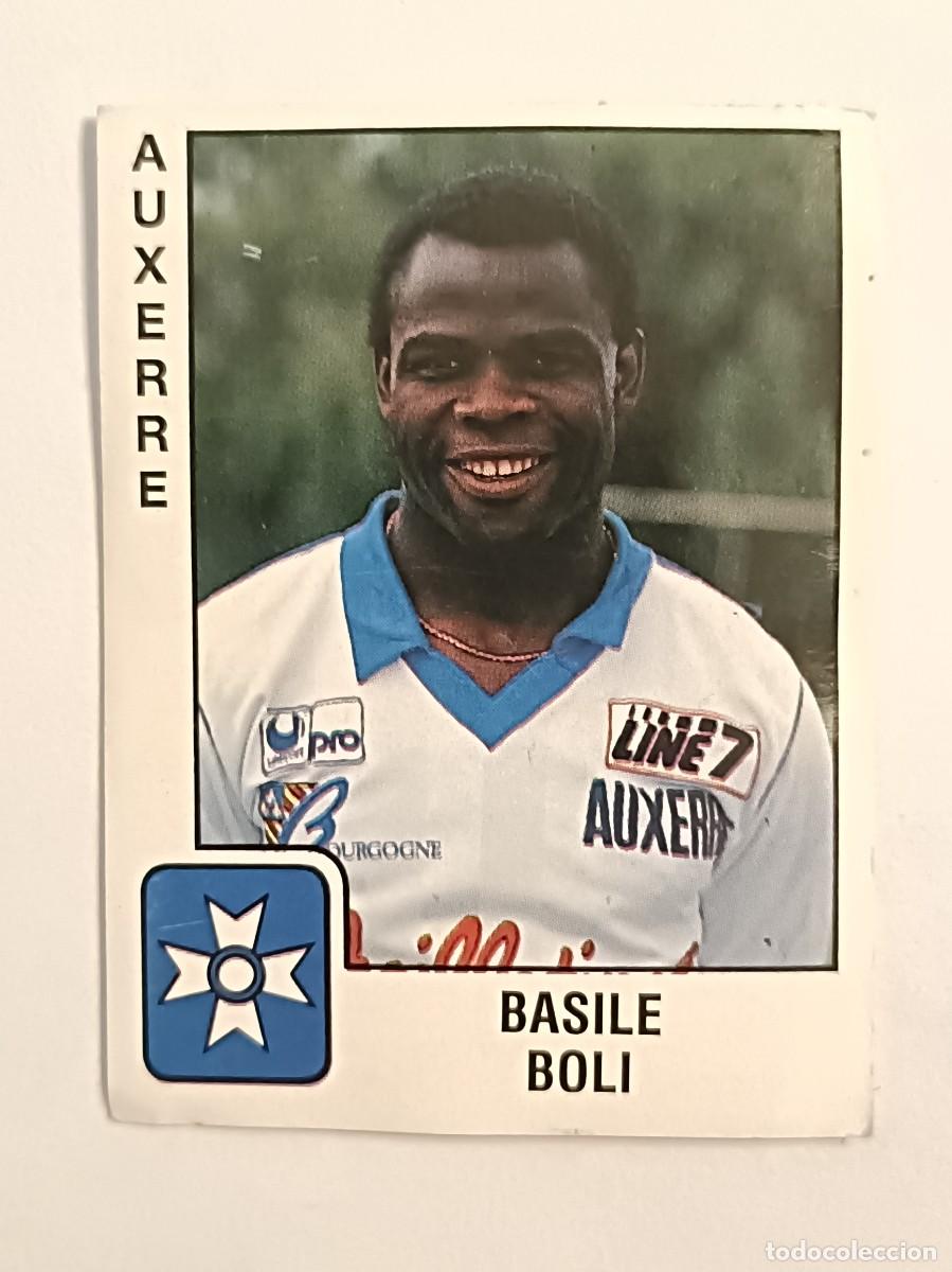 Cromos de f&uacute;tbol: #5 BASILE BOLI (AUXERRE) LIGUE 1 FOOT 90 PANINI