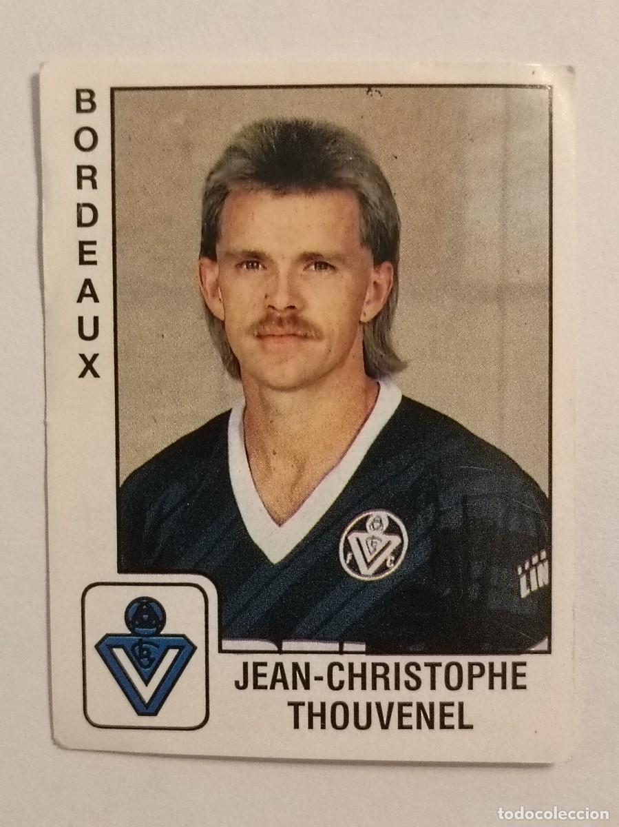 Cromos de f&uacute;tbol: #21 JEAN-CHRISTOPHE THOUVENEL (BURDEOS) LIGUE 1 FOOT 90 PANINI