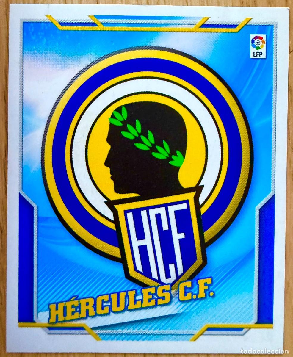 Cromos de f&uacute;tbol: ESCUDO HERCULES 10 11 2010 2011 LIGA EDICIONES ESTE SIN PEGAR STICKER CROMOS