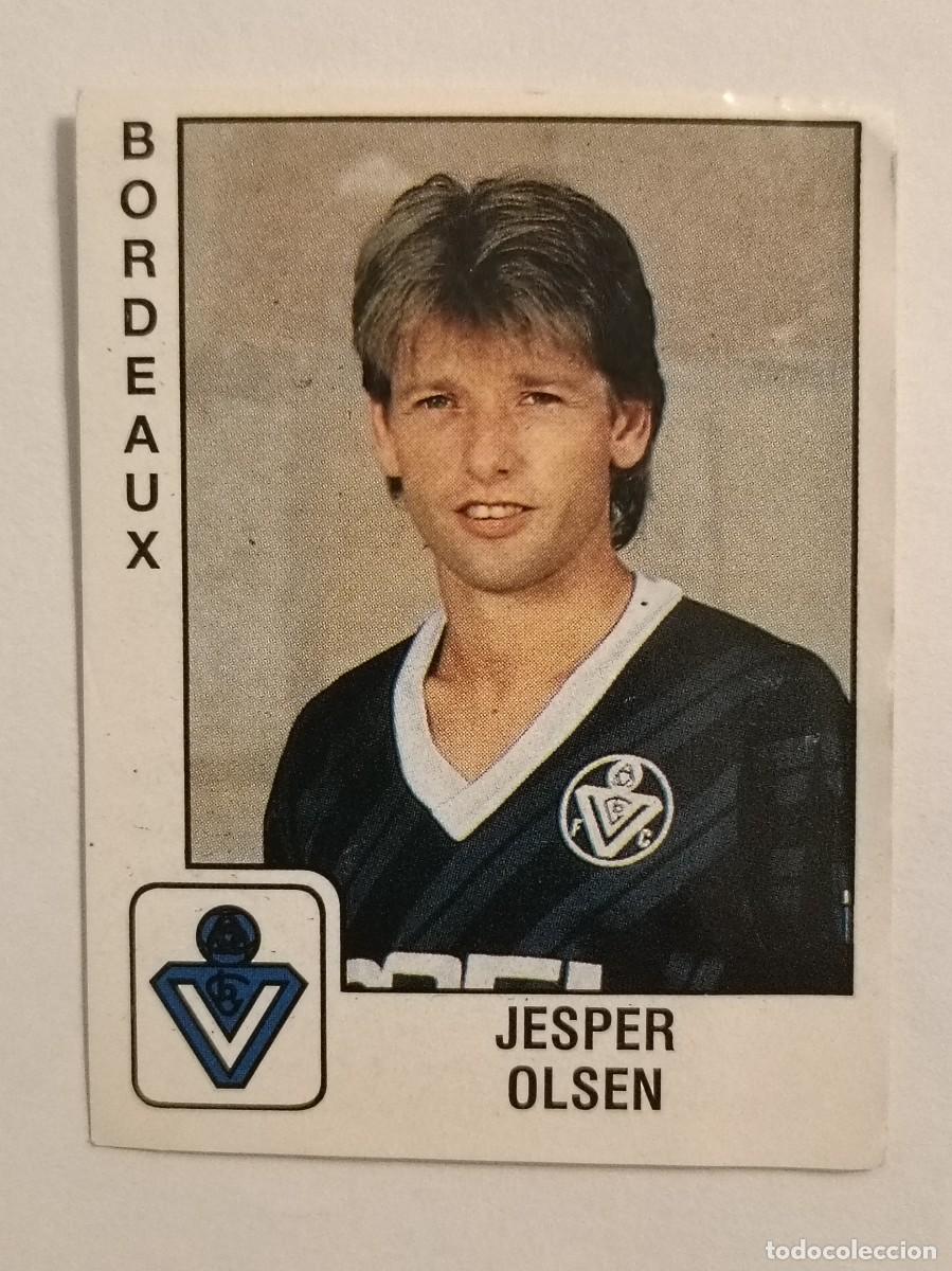 Cromos de f&uacute;tbol: #31 JESPER OLSEN (BURDEOS) LIGUE 1 FOOT 90 PANINI