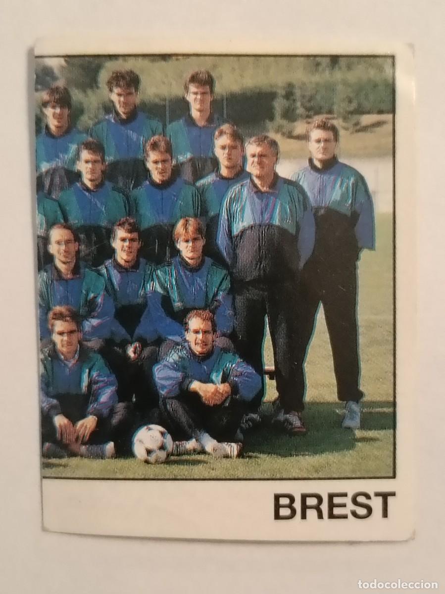 Cromos de f&uacute;tbol: #45 EQUIPO (BREST) LIGUE 1 FOOT 90 PANINI