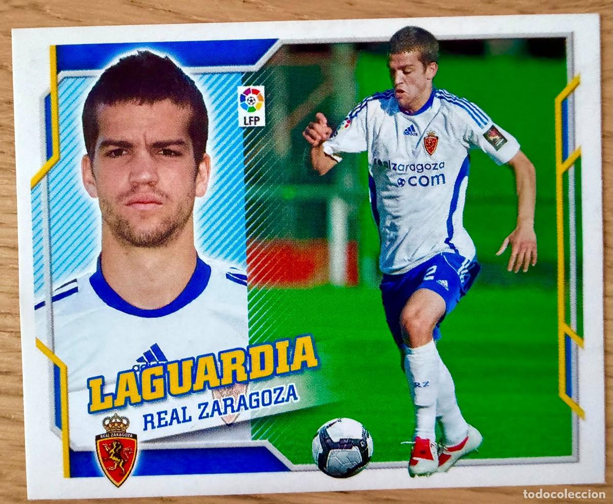 Cromos de f&uacute;tbol: 6B 6 B LAGUARDIA REAL ZARAGOZA 10 11 2010 2011 LIGA EDICIONES ESTE SIN PEGAR STICKER CROMOS