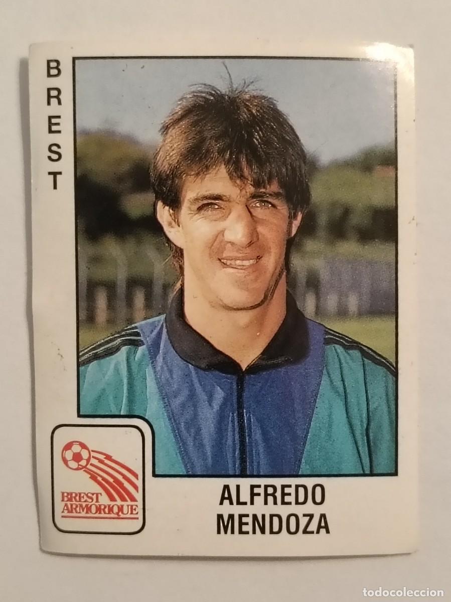 Cromos de f&uacute;tbol: #51 ALFREDO MENDOZA (BREST) LIGUE 1 FOOT 90 PANINI