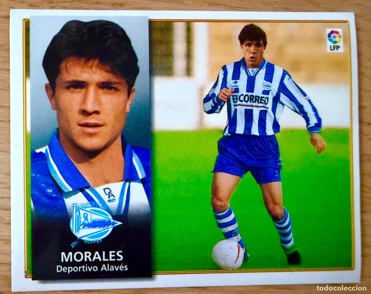 Cromos de f&uacute;tbol: MORALES COLOCA ALAVES 98 99 1998 1999 LIGA EDICIONES ESTE SIN PEGAR STICKER CROMOS