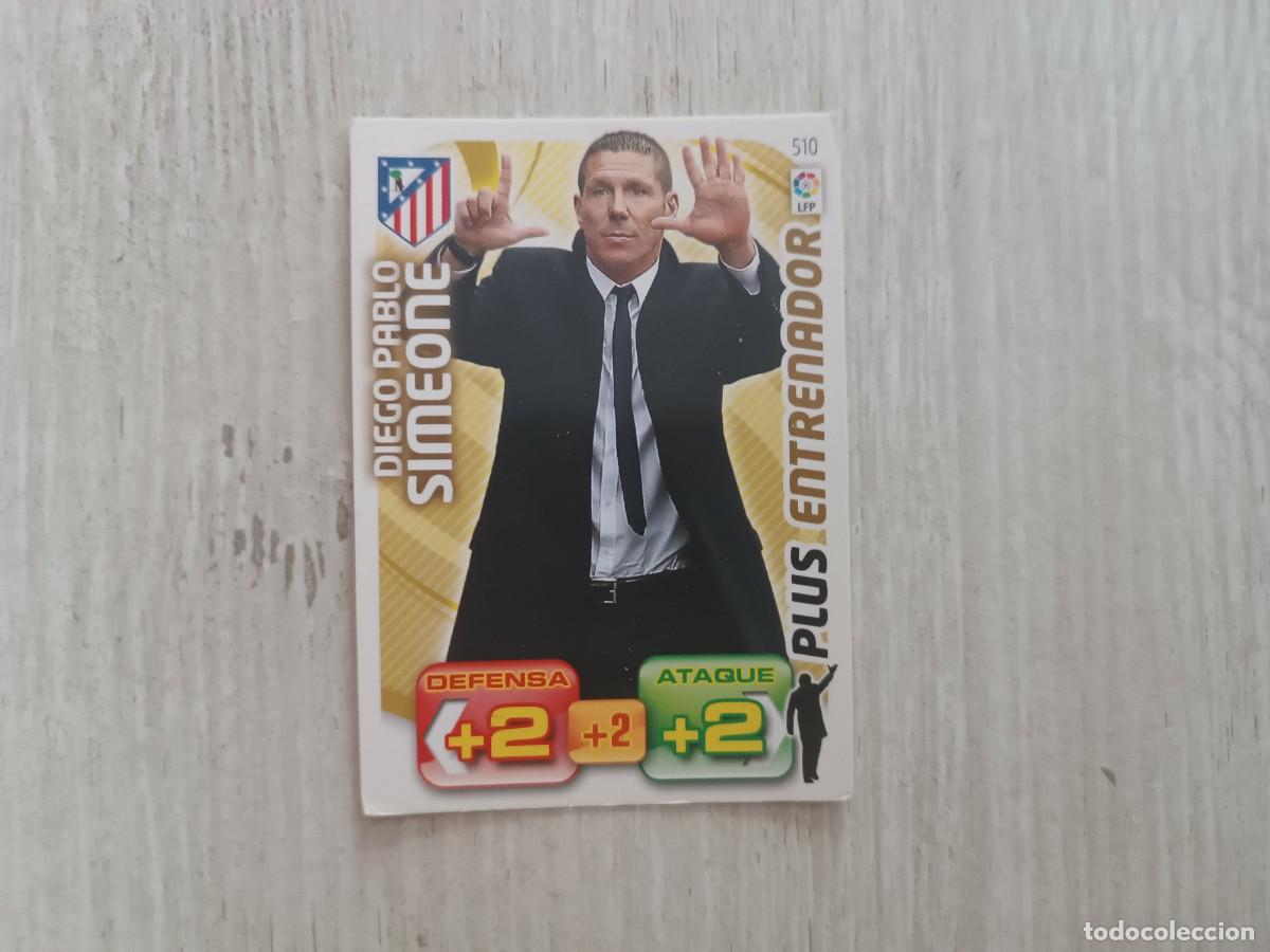 Cromos de f&uacute;tbol: SIMEONE PLUS ENTRENADOR ADRENALYN 2011 2012 11 12