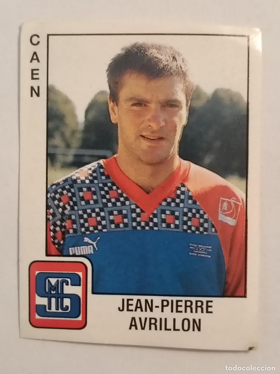 Cromos de f&uacute;tbol: #71 JEAN-PIERRE AVRILLON (CAEN) LIGUE 1 FOOT 90 PANINI