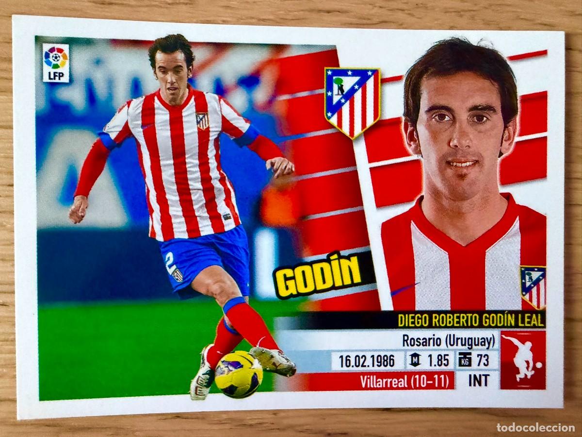 Cartes &agrave; collectionner de Football: 5 GODIN ATLETICO MADRID 13 14 2013 2014 LIGA BBVA EDICIONES ESTE SIN PEGAR STICKER CROMOS