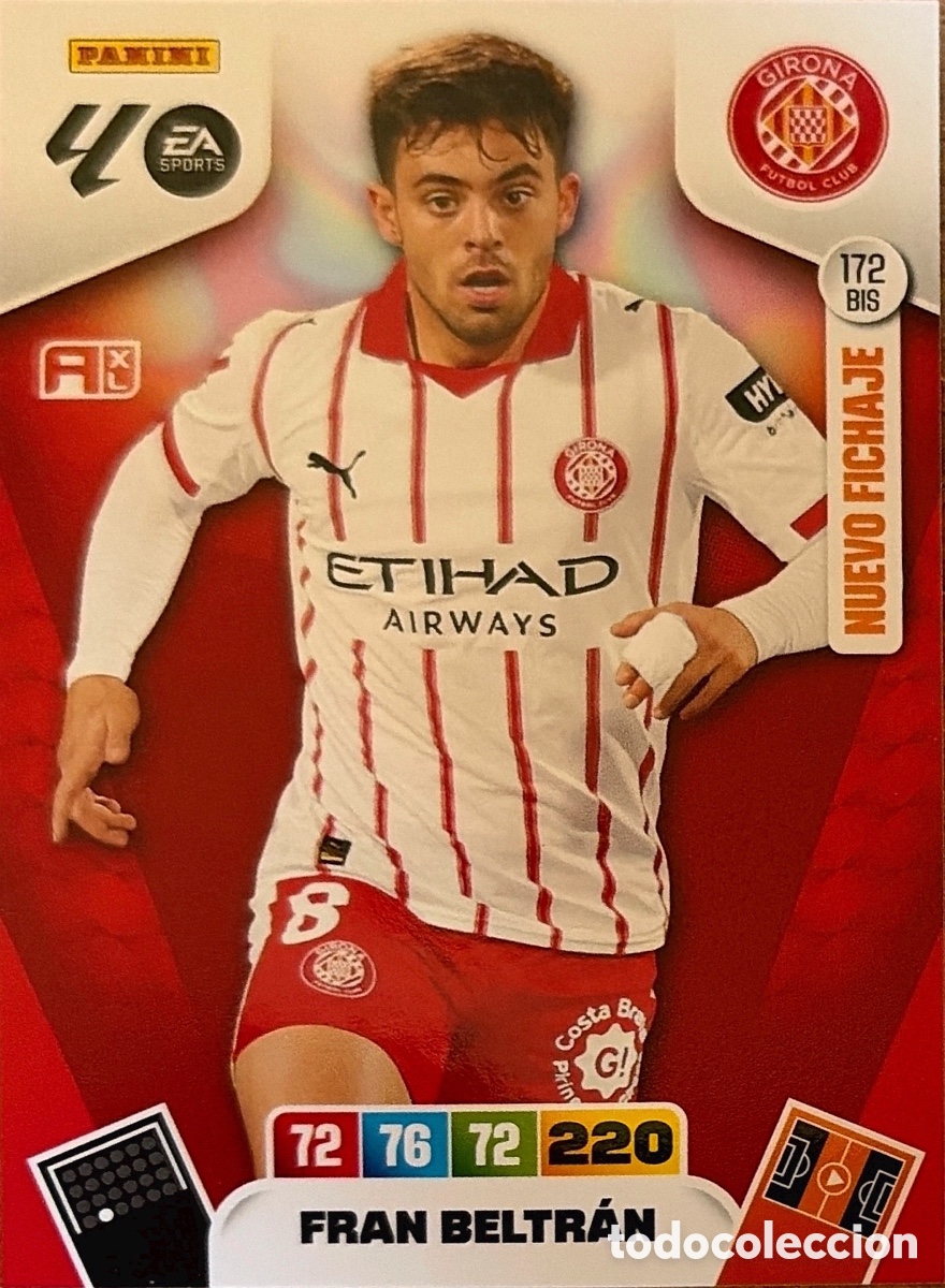 Fu&szlig;ball-Sticker: 172.BIS- FRAN BELTRAN (GIRONA) ADRENALYN XL LIGA 2025/26 (PANINI)