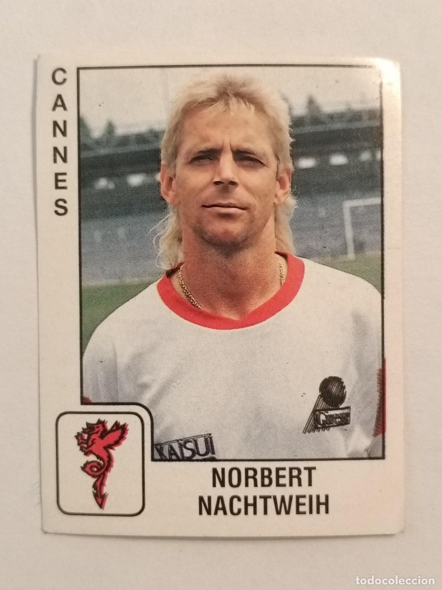 Cartes &agrave; collectionner de Football: #77 NORBERT NACHTWEIH (CANNES) LIGUE 1 FOOT 90 PANINI