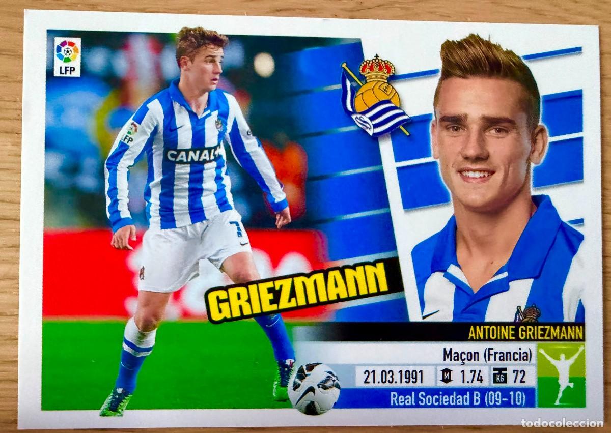 Cartes &agrave; collectionner de Football: 15A 15 A GRIEZMANN REAL SOCIDAD 13 14 2013 2014 LIGA BBVA EDICIONES ESTE SIN PEGAR STICKER CROMOS