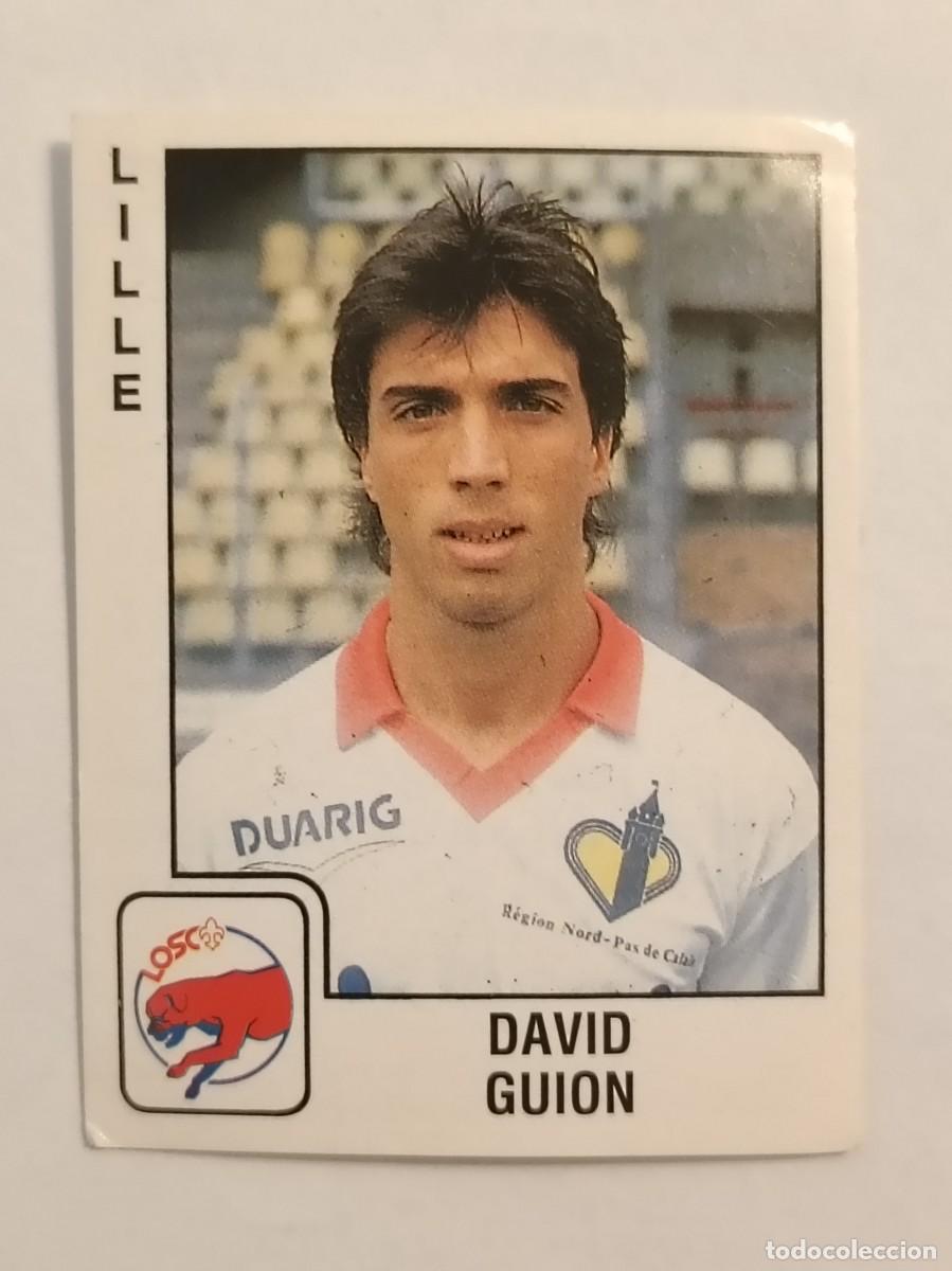 Cartes &agrave; collectionner de Football: #96 DAVID GUION (LILLE) LIGUE 1 FOOT 90 PANINI