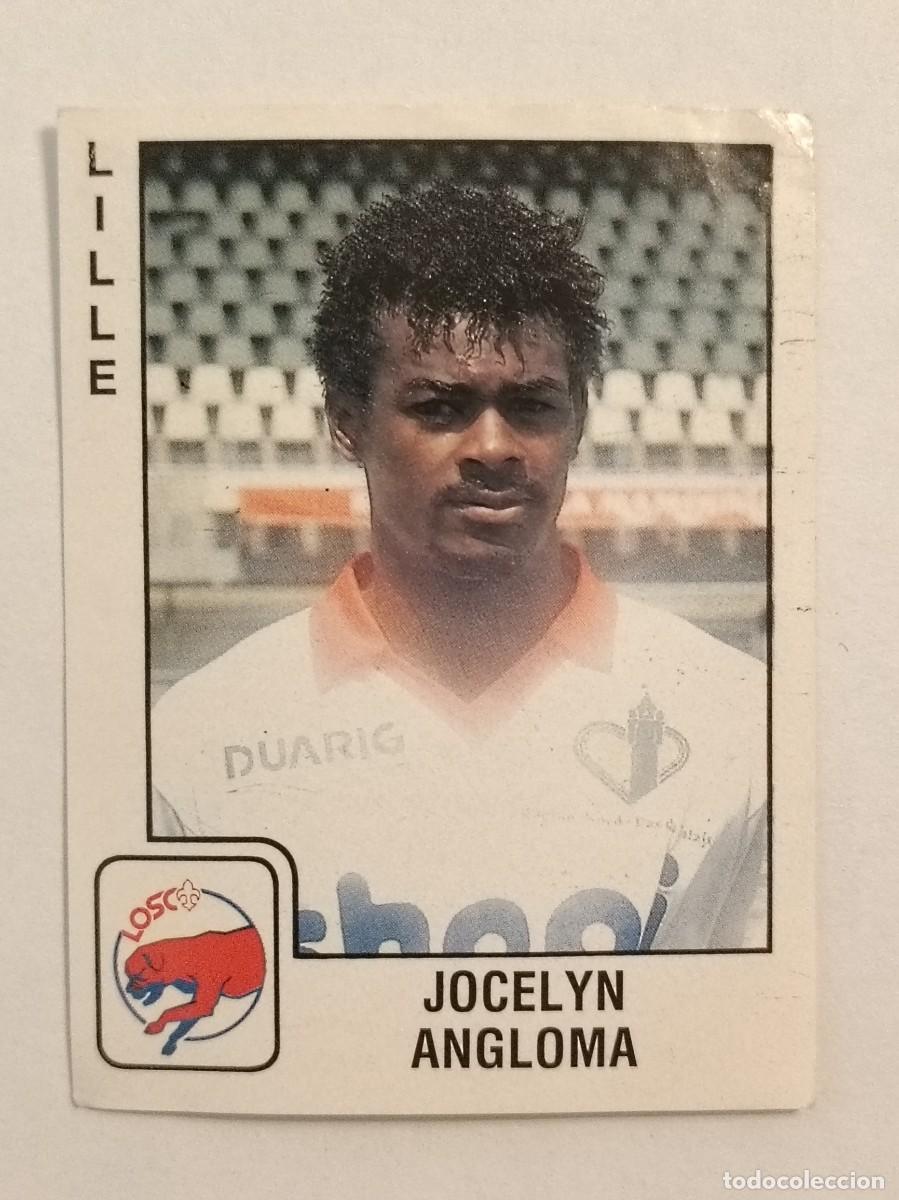Cartes &agrave; collectionner de Football: #107 JOCELYN ANGLOMA (LILLE) LIGUE 1 FOOT 90 PANINI