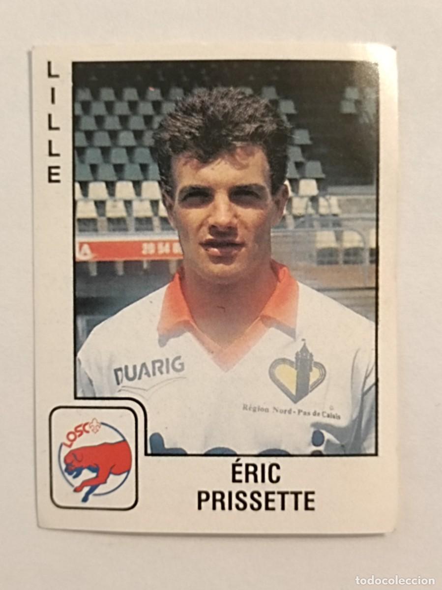 Cartes &agrave; collectionner de Football: #108 ERIC PRISSETTE (LILLE) LIGUE 1 FOOT 90 PANINI