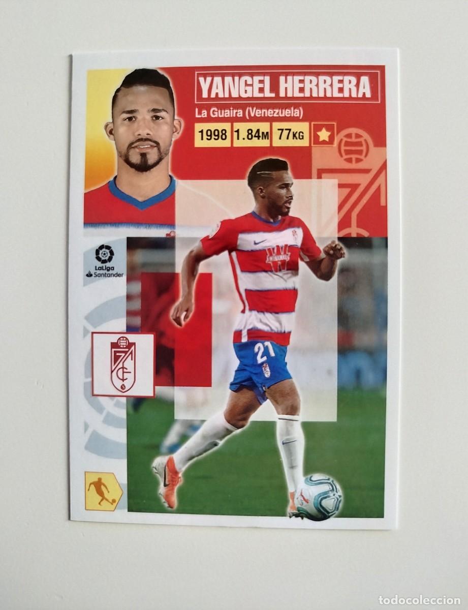 Cartes &agrave; collectionner de Football: Yangel Herrera 10 BIS COLOCA SIN PEGAR NUNCA PEGADO Granada CF Liga Ediciones Este 20 21 / 2020 2021