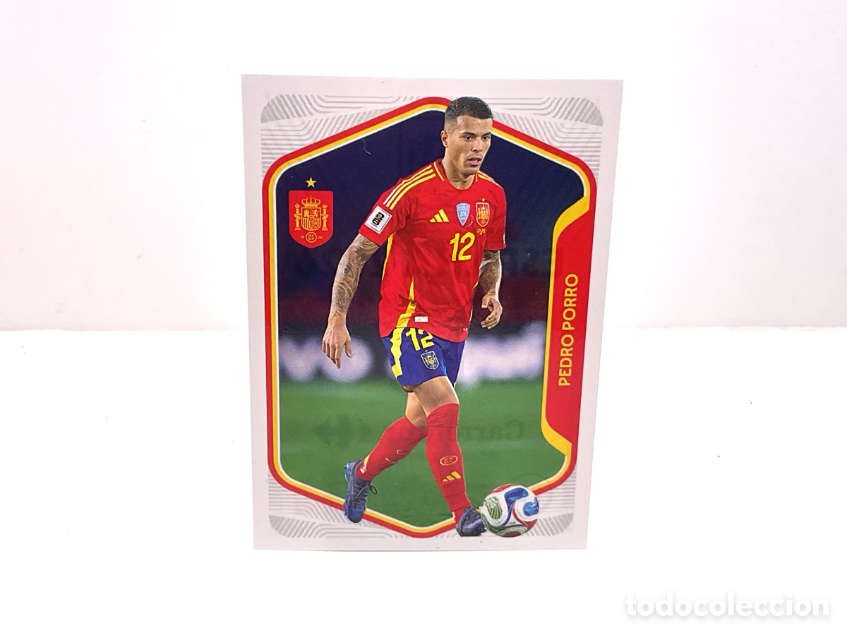 Cromos de f&uacute;tbol: N&ordm; 14 . PEDRO PORRO . COLECCI&Oacute;N CARREFOUR MUNDIAL 2026. PANINI.