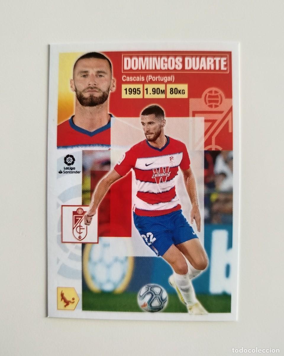 Cromos de f&uacute;tbol: Domingos Duarte 7 SIN PEGAR NUNCA PEGADO Granada CF Liga Ediciones Este 20 21 / 2020 2021
