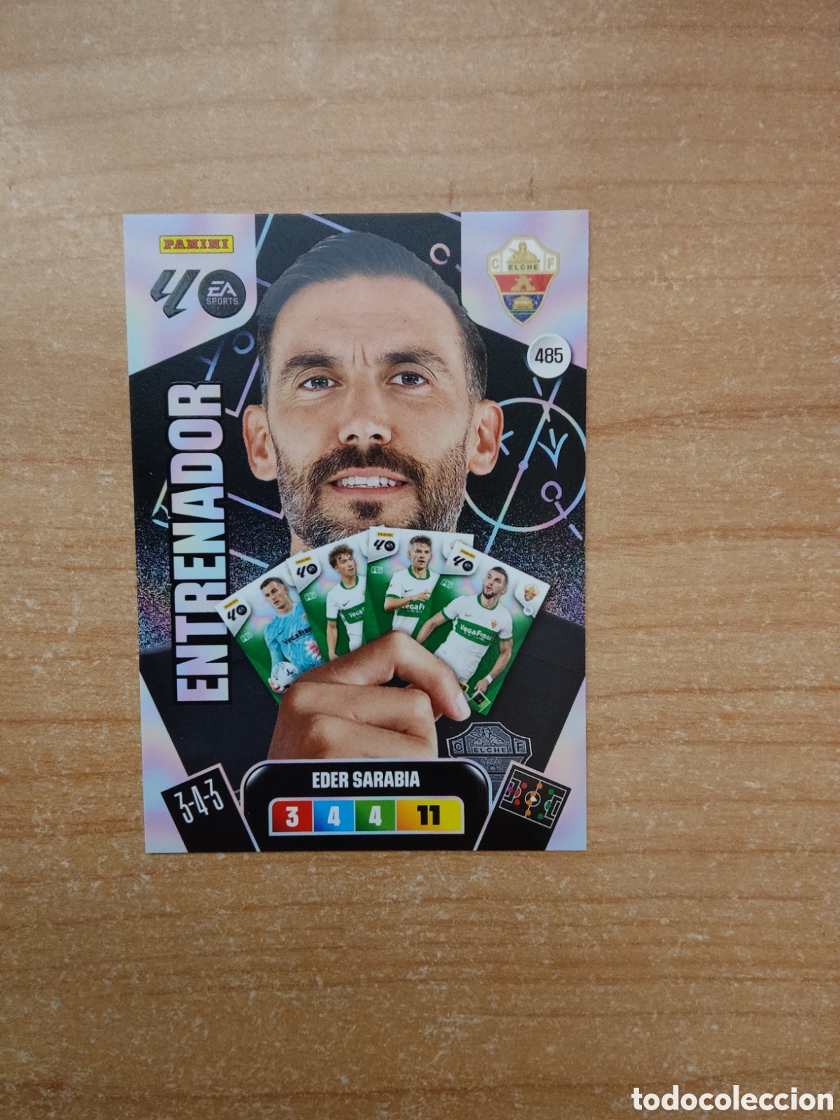 Figurine di Calcio: 485 EDER SARABIA ELCHE ADRENALYN XL LIGA 2025 2026