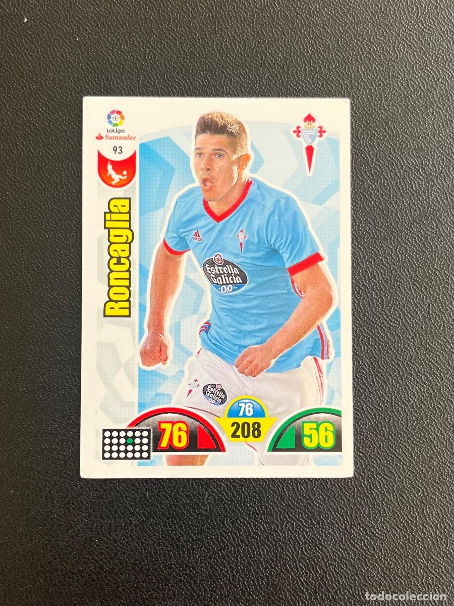 Figurine di Calcio: 93 RONCAGLIA RC CELTA DE VIGO ADRENALYN 2017 2018 CROMO PANINI LA LIGA SANTANDER 17 18