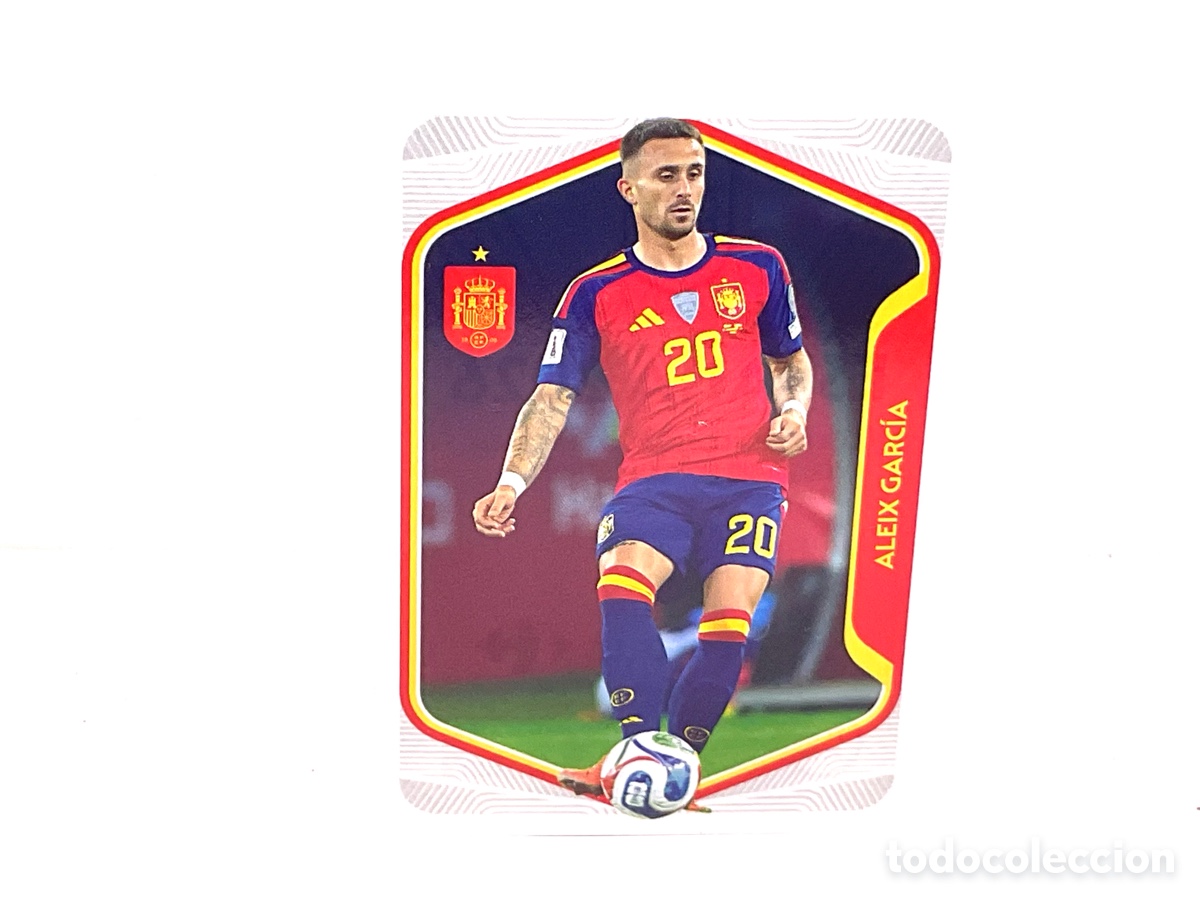 Cromos de f&uacute;tbol: N&ordm; 30 . ALEIX GARCIA . COLECCI&Oacute;N CARREFOUR MUNDIAL 2026. PANINI.