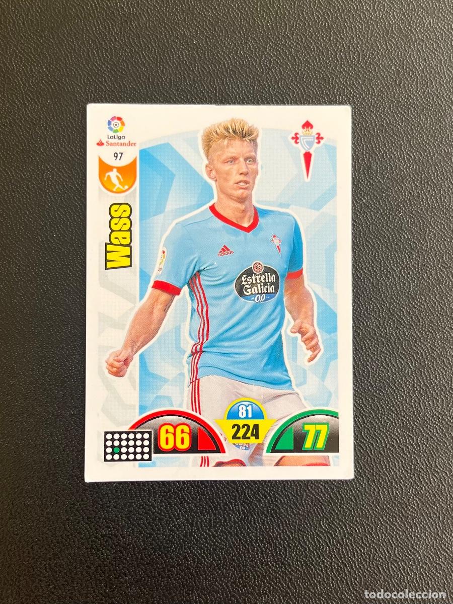 Cromos de f&uacute;tbol: 97 DANIEL WASS RC CELTA DE VIGO ADRENALYN 2017 2018 CROMO PANINI LA LIGA SANTANDER 17 18