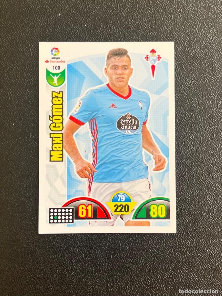 Cromos de f&uacute;tbol: 100 MAXI G&Oacute;MEZ RC CELTA DE VIGO ADRENALYN 2017 2018 CROMO PANINI LA LIGA SANTANDER 17 18