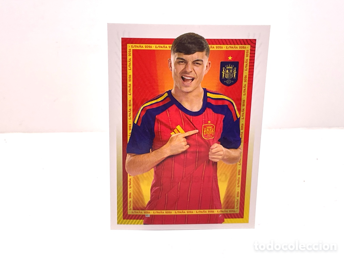 Cromos de f&uacute;tbol: N&ordm; 37 . PEDRI . COLECCI&Oacute;N CARREFOUR MUNDIAL 2026. PANINI.