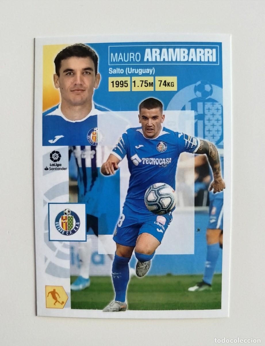 Cromos de f&uacute;tbol: Arambarri 12 SIN PEGAR NUNCA PEGADO Getafe CF Liga Ediciones Este 20 21 / 2020 2021