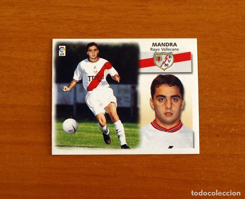 Cromos de f&uacute;tbol: Rayo Vallecano - Mandra - Fichaje n&ordm; 9 bis - Ediciones Este Liga 1999-2000, 99-00 - Nunca pegado