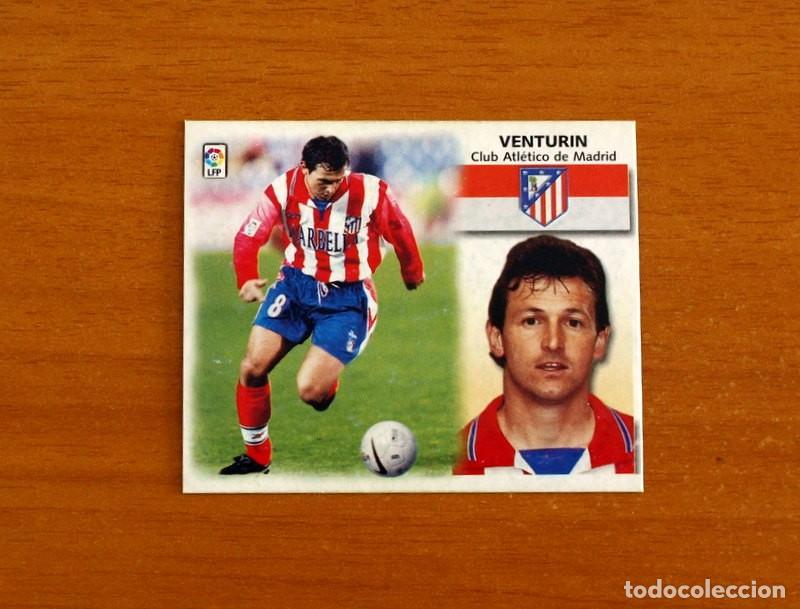 Cromos de f&uacute;tbol: Atl&eacute;tico de Madrid - Venturin - COLOCA - Ediciones Este Liga 1999-2000, 99-00 - Nunca Pegado