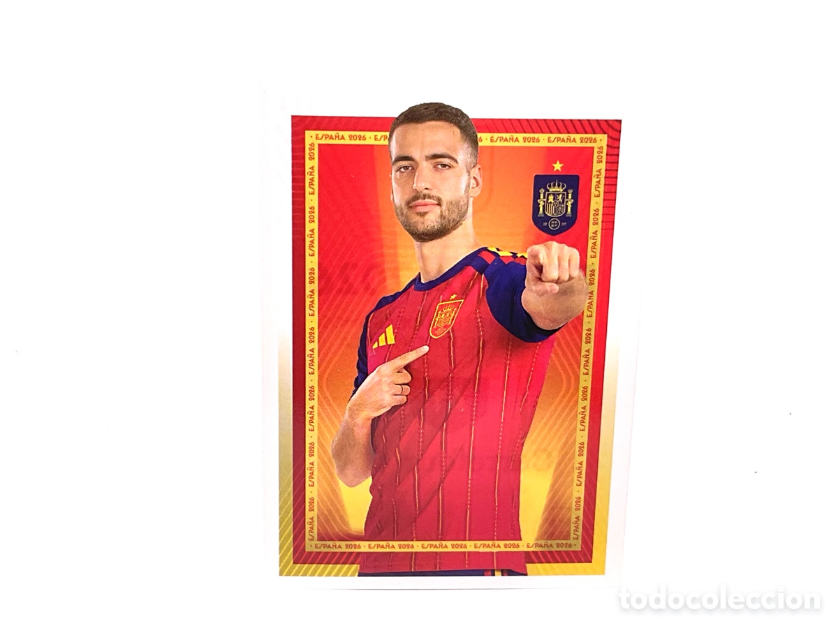 Cromos de f&uacute;tbol: N&ordm; 41 . MIKEL MERINO . COLECCI&Oacute;N CARREFOUR MUNDIAL 2026. PANINI.