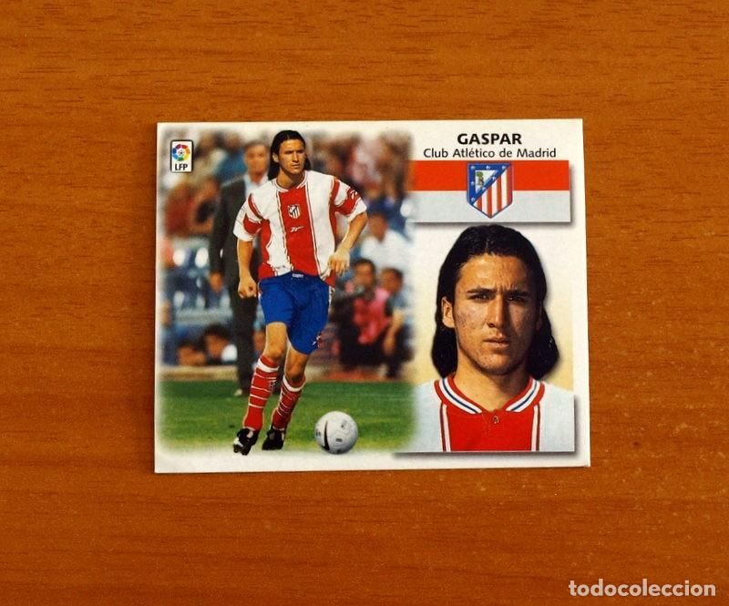 Cromos de f&uacute;tbol: Atletico de Madrid - Gaspar - COLOCA - Ediciones Este Liga 1999-2000, 99-00 - Nunca Pegado