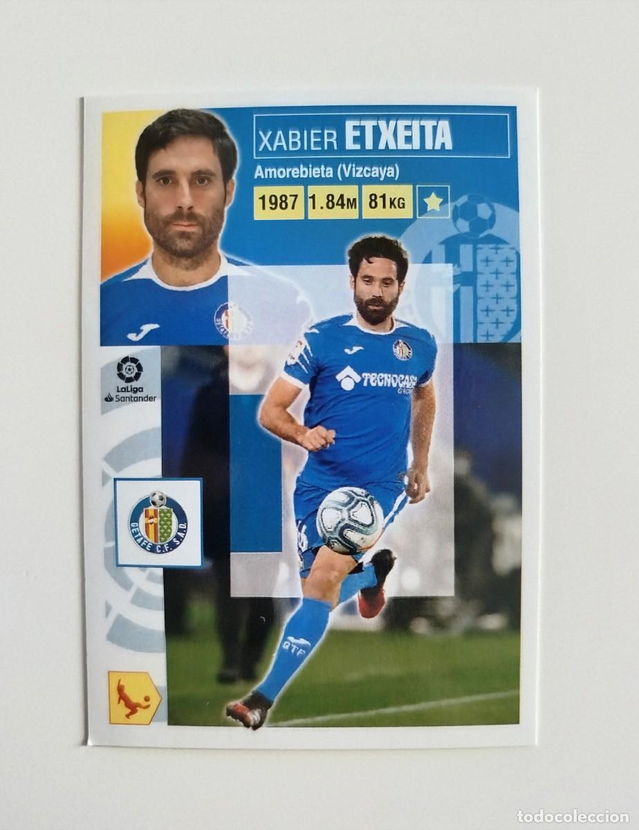 Cromos de f&uacute;tbol: Etxeita 5 SIN PEGAR NUNCA PEGADO Getafe CF Liga Ediciones Este 20 21 / 2020 2021