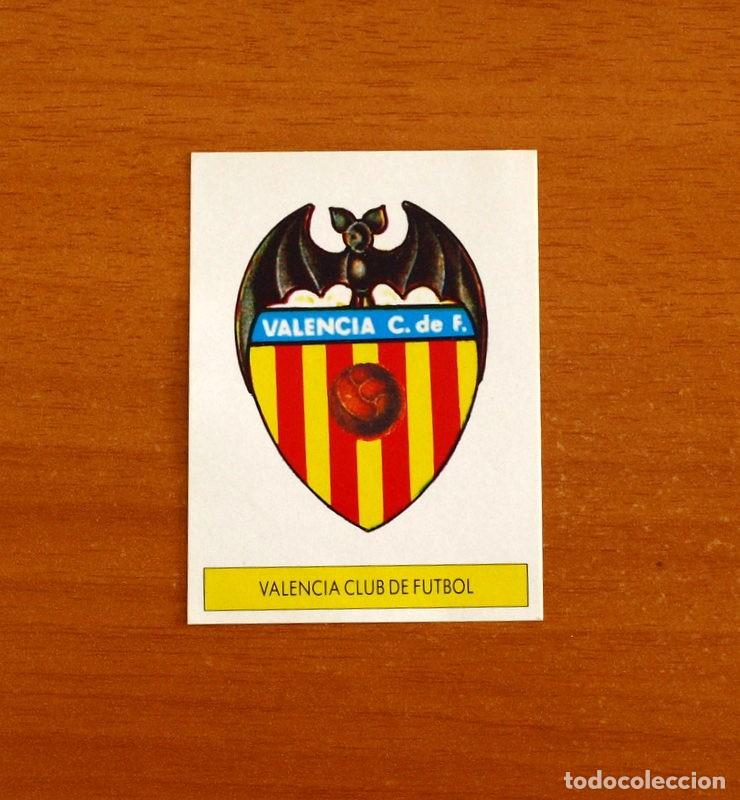 Cromos de f&uacute;tbol: Valencia - Escudo - Ediciones Festival 1987-1988, 87-88 - Nunca pegado