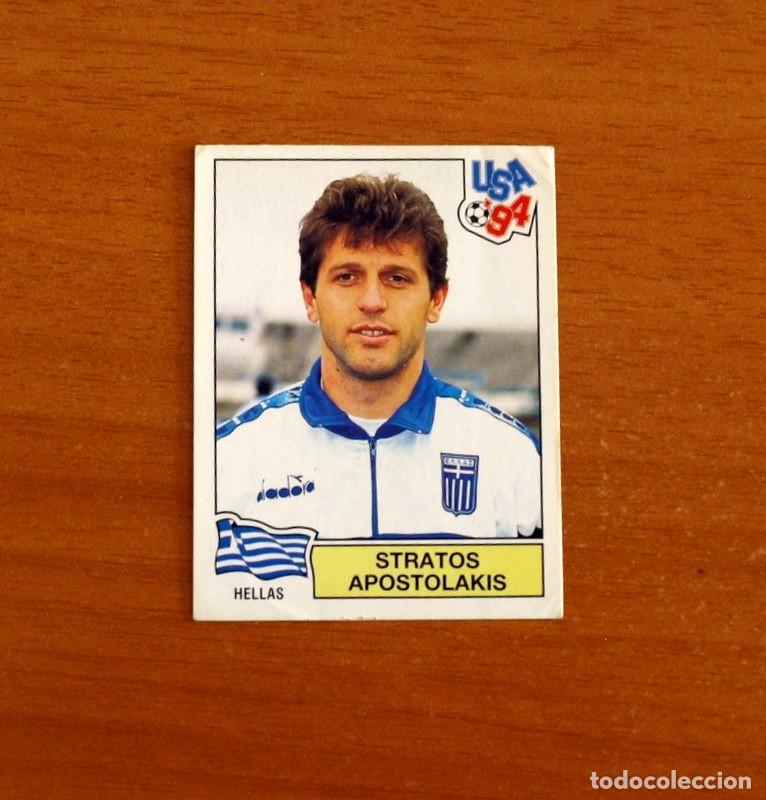 Cromos de f&uacute;tbol: Grecia - 265 Apostolakis - USA 94 - Panini 1994 - Nunca pegado
