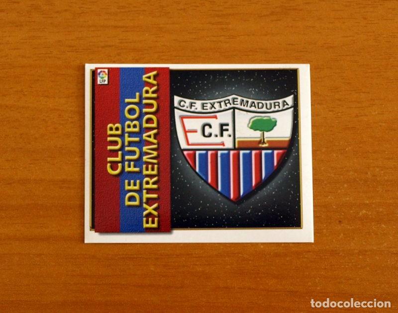 Cromos de f&uacute;tbol: Extremadura - Escudo - Ediciones Este Liga 1998-1999, 98-99 - Nunca Pegado