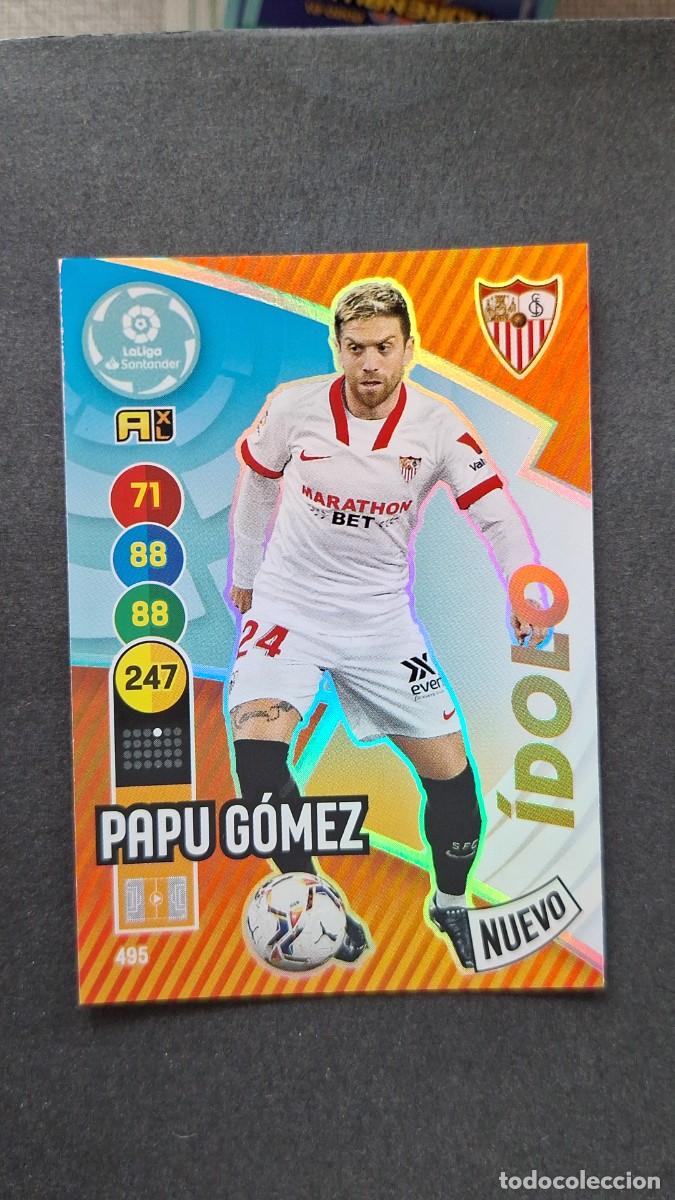 Football Stickers: L1 PAPU GOMEZ SEVILLA F. C. 495 NUEVO IDOLO PANINI ADRENALYN XL 2020 2021 20 21
