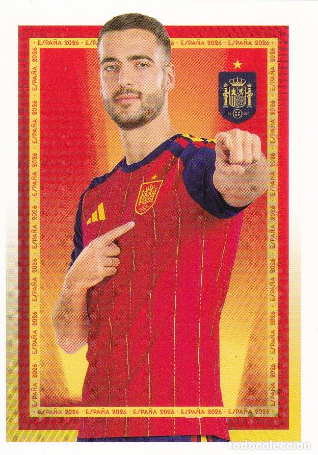 Cromos de f&uacute;tbol: SELECCI&Oacute;N DE ESPA&Ntilde;A 2026 CARREFOUR N&ordm; 41 MERINO (M-18)