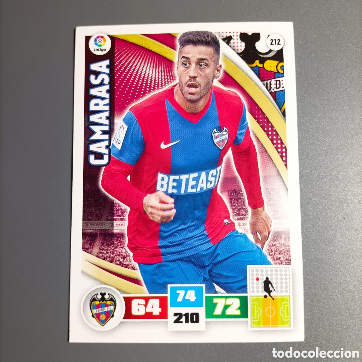 Cromos de Futebol: ADRENALYN. LIGA 2015-2016 (LEVANTE) №212 CAMARASA